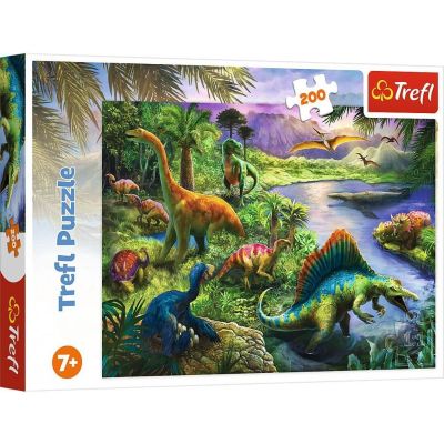 TF13281_001w 5900511132816 Пъзел Trefl 200 части, Хищни динозаври