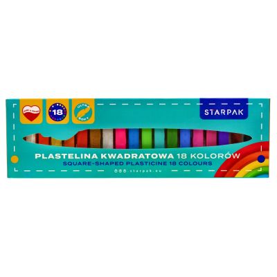 Комплект пластилин, Starpak, 18 цвята