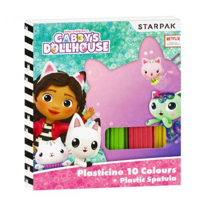Комплект пластилин, Starpak, Gabbys Dollhouse, 10 части
