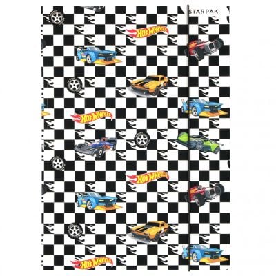 Папка А4 с ластик, Starpak, Hot Wheels
