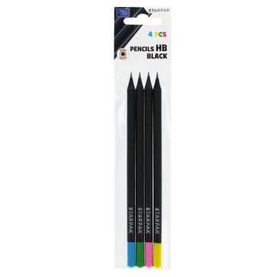 Комплект моливи HB, Starpak, 4 броя