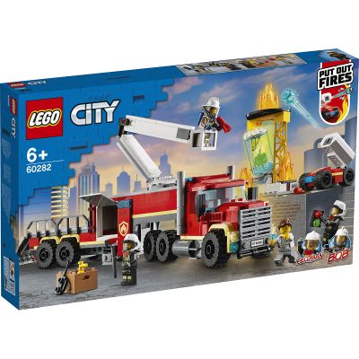 LG60282_001w LEGO® City - Unitatea de comanda a pompierilor (60282)