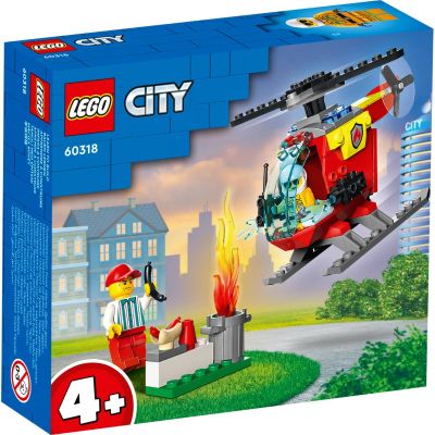 T00060318_001w 5702017161020 LEGO® City - Пожарникарски хеликоптер (60318)