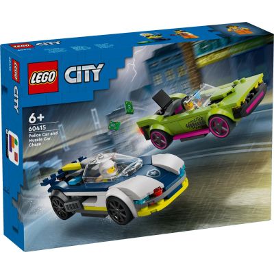 N00060415_001w 5702017583679 LEGO® City - Преследване с полицейска кола (60415)