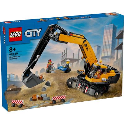 N00060420_001w 5702017586939 LEGO® City - Excavator galben de constructii (60420)