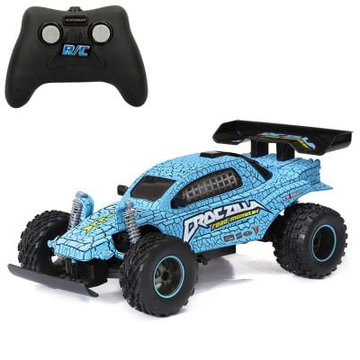 S00064005_BLUE 050211640052 Количка с дистанционно, New Bright, Monster, CrocZilla, 1:16, Светлосиня