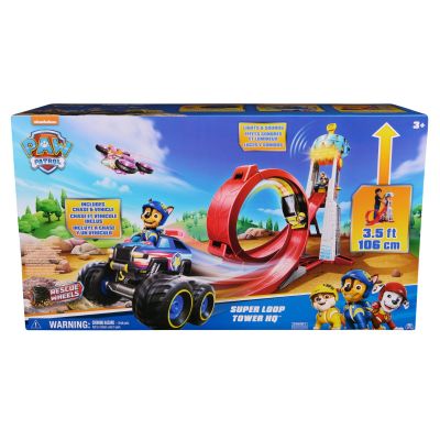 S00069672_001w 681147011359 Комплект за игра Кула с Писта, Paw Patrol, Super Loop Tower HQ, 6069672
