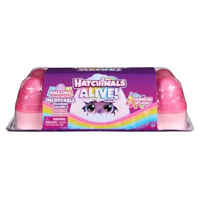 N01001272_001w 681147012721 Комплект 5 фигурки изненада в кофраж, Hatchimals, Rainbow Splash, 6069777