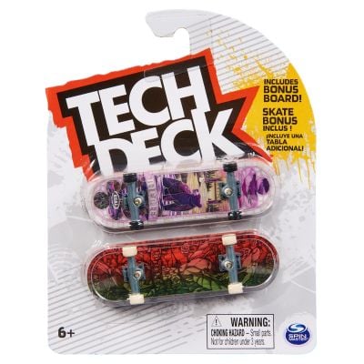 N00002637_002w 681147026377 Комплект от 2 мини скейтборда, Tech Deck, Real B, 20148085