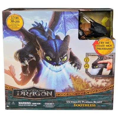Интерактивна фигурка, DreamWorks Dragons, Toothles Plasma Blast, 6072541