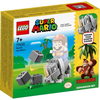 N00071420_001w 5702017415727 LEGO® Super Mario - Комплект с допълнения Rambi the Rhino (71420)