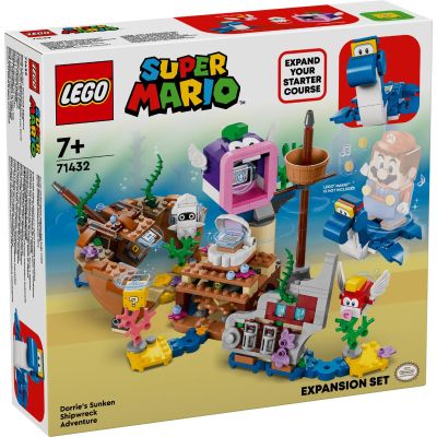 N00071432_001w 5702017592411 LEGO® Super Mario - Комплект с допълнения Dorrie's Sunken Shipwreck Adventure (71432)