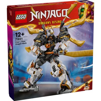N00071821_001w 5702017584638 LEGO® Ninjago - Robotul-dragon de titan al lui Cole (71821)