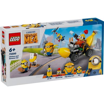 LEGO® Despicable Me - Миньони и кола банан (75580)