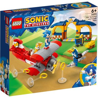 N01076991_001w 5702017419497 LEGO® Sonic The Hedgehog - Работилница на Тейлс и самолет Торнадо (76991)