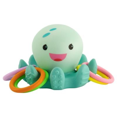 Играчка за баня със светлини, Infantino, Октопод