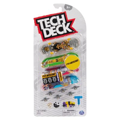 Комплект мини скейтборд Tech Deck, 4 бр, Finesse, 20140759