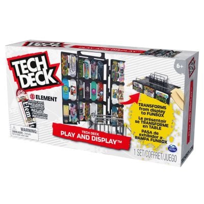Комплект за игра Tech Deck, с рампа и кутия за съхранение