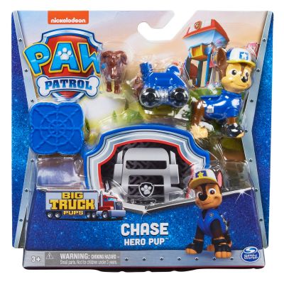 6064391 Chase 778988418314 Комплект фигурки Paw Patrol, Chase Hero Pup