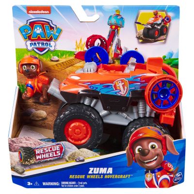 S01069372_20145825 778988454190 Количка с фигурка, Paw Patrol, Rescue Wheels Hovercraft, Zuma, 20145825