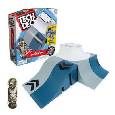 Комплект мини скейтборд с рампа, Tech Deck, Real Speedway Hop, 20141009