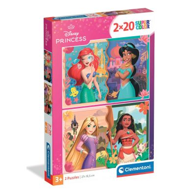 N00024092_001w 8005125240920 Пъзел Clementoni, Disney Princess, 2 x 20 части