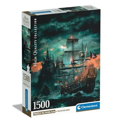N00031719_001w 8005125317196 Пъзел Clementoni, Пиратски кораб, 1500 части