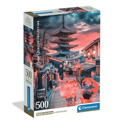 N00035599_001w 8005125355990 Пъзел Clementoni, Спокойна вечер в Киото, 500 части