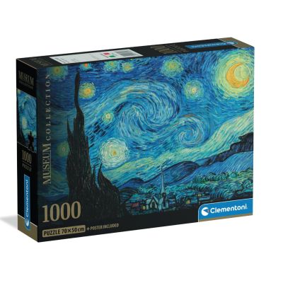 N01037065_001w 8005125370658 Пъзел Clementoni, Звездна нощ, 1000 части