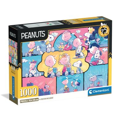 N01037070_001w 8005125370702 Пъзел Clementoni, Snoopy Peanuts, 1000 части 2025