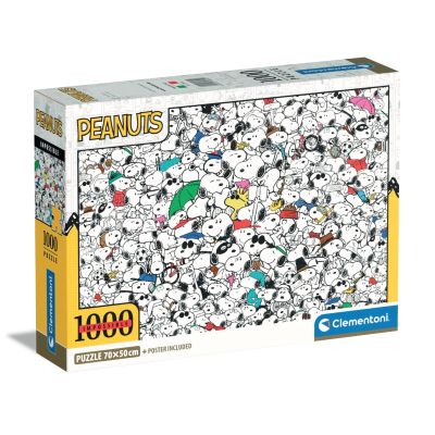 N00039804_001w 8005125398041 Пъзел Clementoni, Snoopy Peanuts, 1000 части  