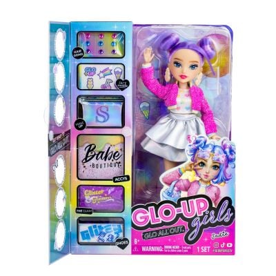 83012_001w 00810021932026 Кукла Glo-Up Girls, Glo All Out, Sadie