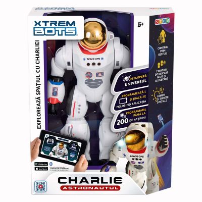 XT3803175_001w 8436598031751 Интерактивен робот, Blue Rocket, Астронавта Чарли