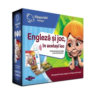 N00003585_001w 8590228035851 Интерактивна книжка и молив, Raspundel Istetel (Английски Език)
