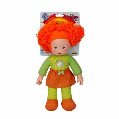 S00030012 Par Portocaliu 8680863023457 Кукла Дъга, Dollz And More, С оранжева коса, 35 см