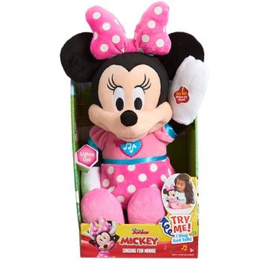 14655-000-4A-006-OPB_002w 886144146336 Плюшена играчка, Minnie Mouse, Singing Fun