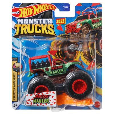 Количка Hot Wheels Monster Truck, Melon Mauler, HLT09