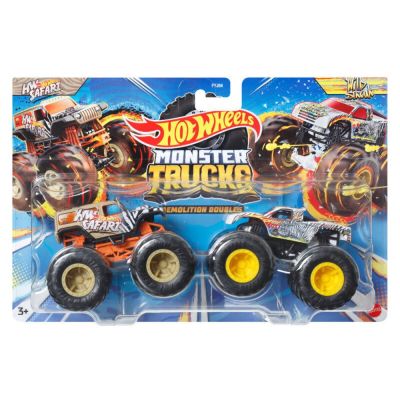 Комплект 2 колички Monster Truck, Hot Wheels, HW Safari и Wild Streak, HWN58