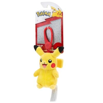 N01051777_PIKACHU 889933951777 Плюшена играчка за окачване, Pokemon, Pikachu, 7 см