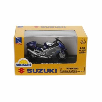 S00006027_SUZUKI 93577061864 Метален мотоциклет, New Ray, Suzuki GSX 1300R, 1:32