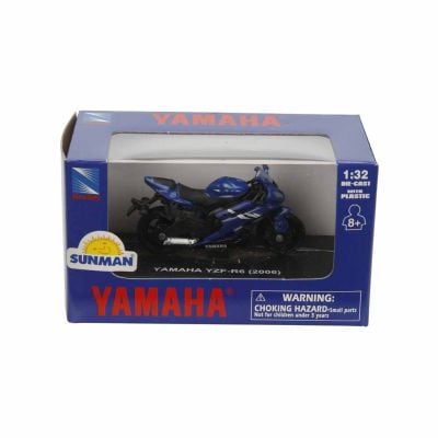 S00006027_YAMAHA 93577061864 Метален мотоциклет, New Ray, Yamaha YZF-R6 2006, 1:32