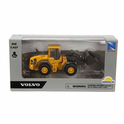Мини строително превозно средство, New Ray, Volvo, Булдозер, 1:50