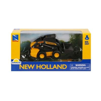 Строителна машина, New Ray, Булдозер New Holland, Жълт