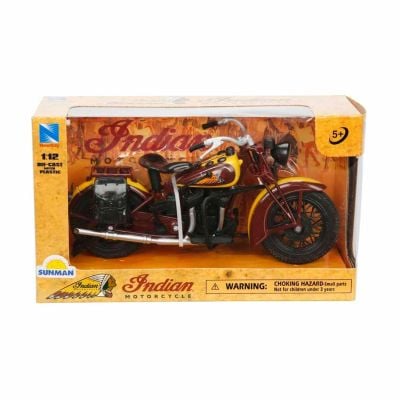 S00042117_001w 93577421132 Метален мотоциклет, New Ray, Indian Sport Scout 1934, 1:12
