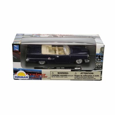 S00048257_CHRYSLER  300E 1959 93577485240 Метален автомобил, New Ray, Chrysler 300E 1959, 1:43