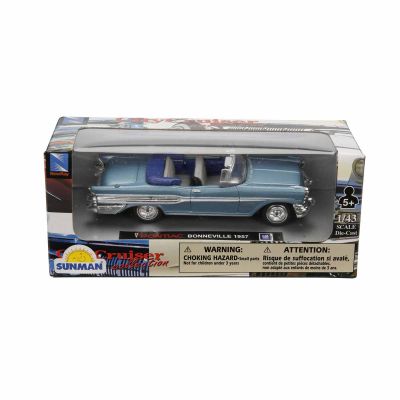 Метален автомобил, New Ray, Pontiac Bonneville 1957, 1:43