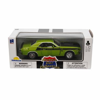 S00050477_CHALENGER T/A 1970 93577504774 Метален автомобил, New Ray, Challenger T/A 1970, 1:32