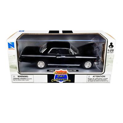 S00071853_1962 CHEVROLET IMPALA SS NEGRU 93577718539 Метален автомобил, New Ray, 1962 Chevrolet Impala SS, Черен, 1:25