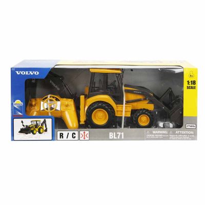 Булдозер с дистанционно управление, New Ray, Volvo BL71, 1:18