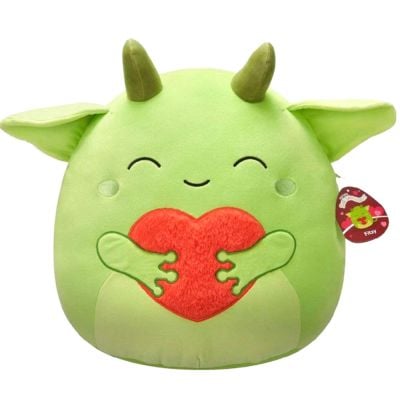 Плюшена играчка, Squishmallows, Гоблинът Фици, 30 см
